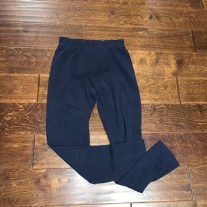 Navy blue leggings